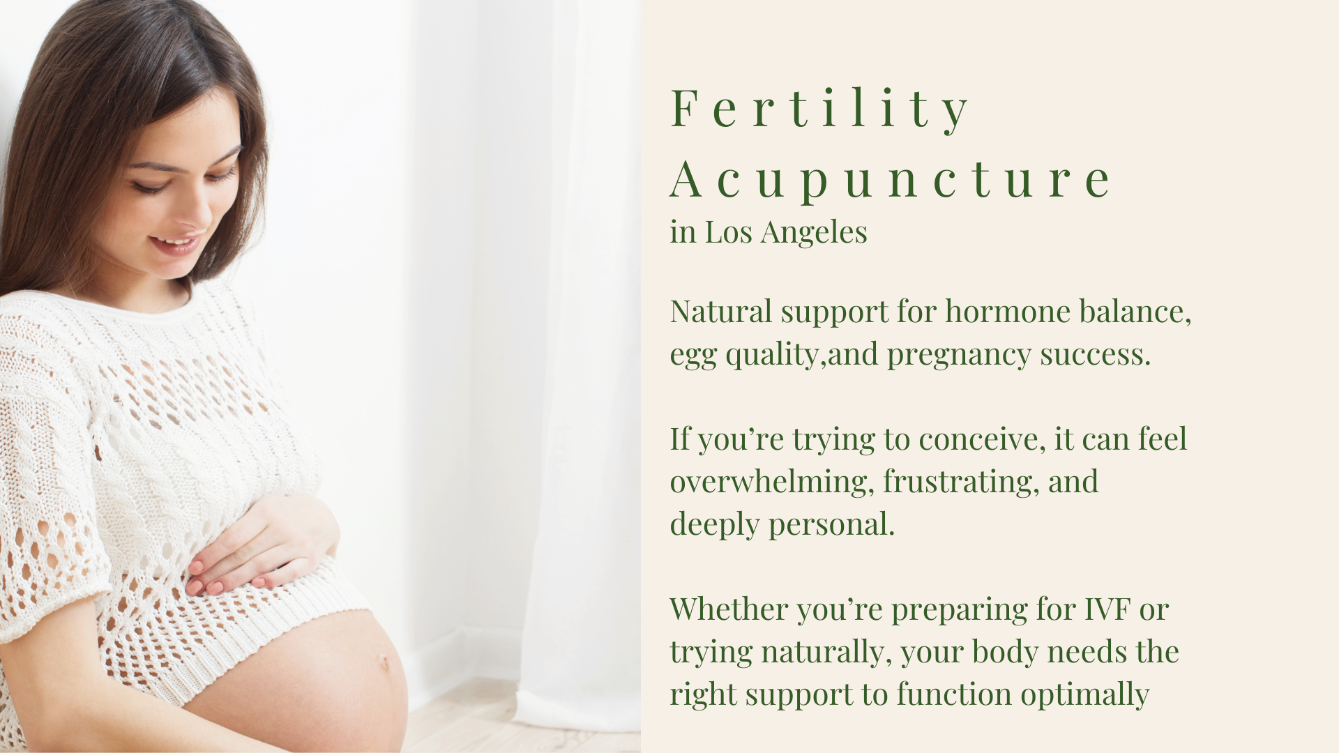 acupuncture fertility santa monica